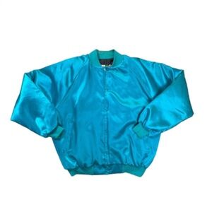 Vintage men’s Wearguard jacket Teal nylon 1990s